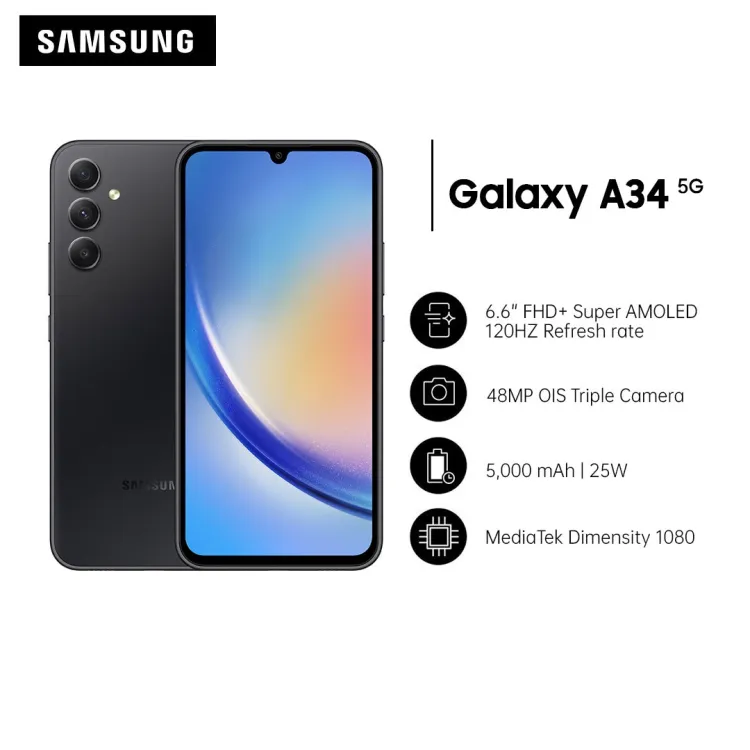 Samsung Galaxy A34 256GB Price in Pakistan